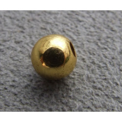 Boule Dorée Lisse 6mm(X20)