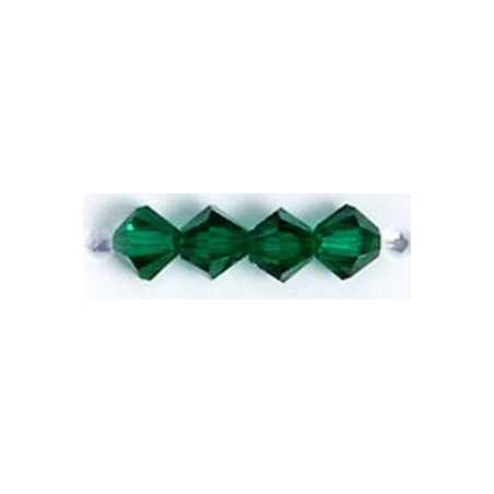 Toupies 3mm Emerald - réf.5301 (x50)