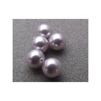 Perle ronde nacrée Swarovski 6mm Lavender (x10)