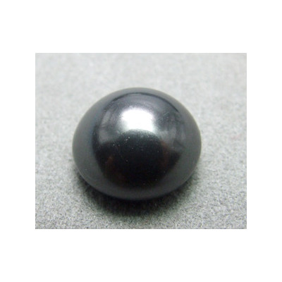 Cabochon nacré 5817 16mm Black (x1)