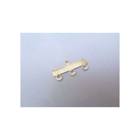 Réducteur 3 rangs Argenté 12X22mm (X1)