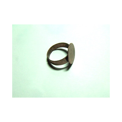 Bague plateau 14mm Cuivre(x1)