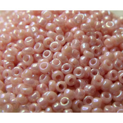 R15-0596 Rocailles 15/0 Opaque Peach Luster (=DB207) (x 5gr)