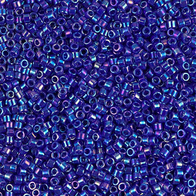 DB0165 Delicas 11/0 Opaque Royal Blue AB (x 5gr)