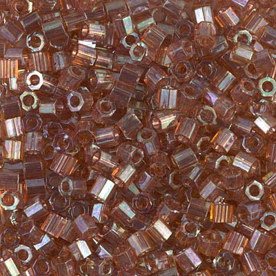 DBLC-0122 Delicas 8/0 Hexa Cut Light Brown AB (x5gr)