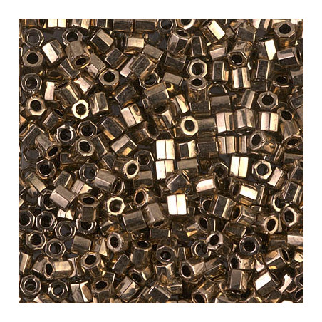 DBLC-0022 Delicas 8/0 Hexa Cut Metallic Bronze (x5gr)