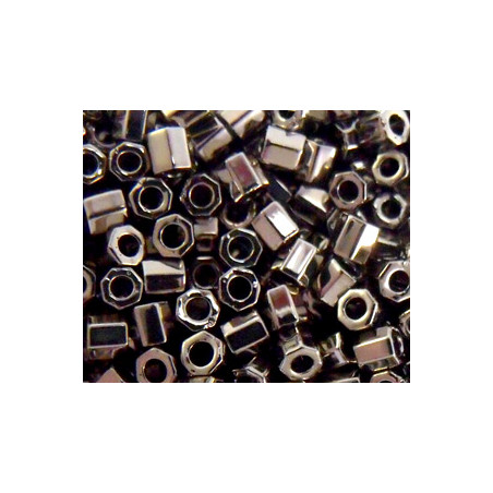 DBLC-0021 Delicas 8/0 Hexa Cut Steel (x5gr)