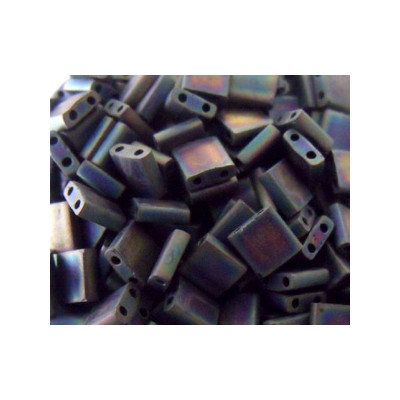 TL-0401FR Tilas Bead 5mm Matte Black AB (=DB871) (x 5gr)