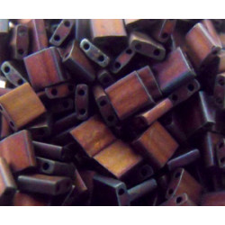 TL-2005 Tilas Bead 5mm Matte Metallic Copper (=DB312) (x 5gr)