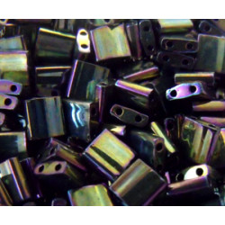 TL-0468 Tilas Bead 5mm Metallic Green Iris TL-468 (x 5gr)