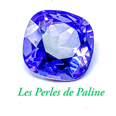 Cabochon carré 4470 12mm Tanzanite F (x1)