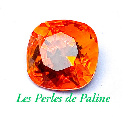 Cabochon carré 4470 12mm Fireopal F (x1)