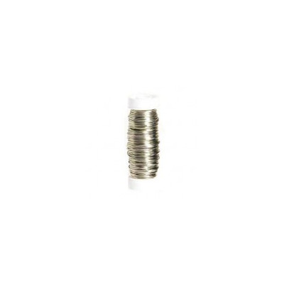 Bobine Fil de Cuivre (Couleur Argent)0,5mm(X1) Bobine Fil de Cuivre (Couleur Argent)0,5mm(X1)