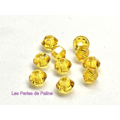 Toupies 3mm Light Topaz - réf.5301 (x20) Toupies 3mm Light Topaz - réf.5301 (x20)