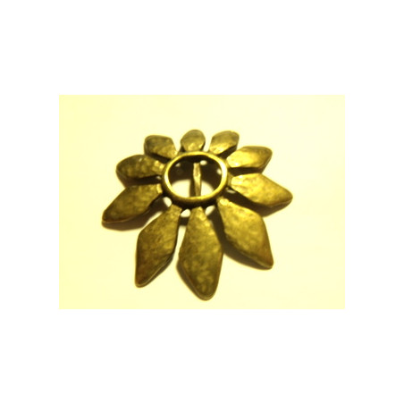 Fleur Bronze 54mm (X1)(Idéal Biais Lyberty)