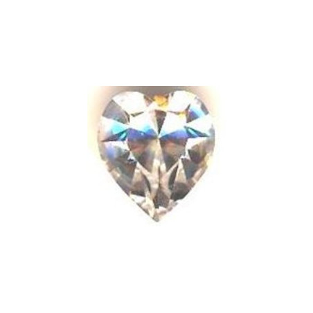 Coeur Swarovski à sertir 11mm Cristal 4800 (X1)
