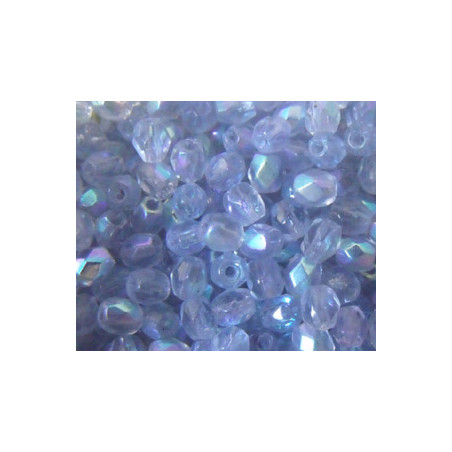 Facettes de Bohême 3mm Very Light Saphire AB (x100)
