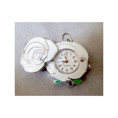 Cadran Rose - Blanc 33mm(X1) Cadran Rose - Blanc 33mm(X1)