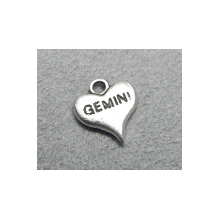 Breloque Coeur 12X10mm (X1)