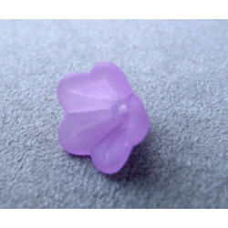 Fleur en Lucite 14mm Violet (X10)