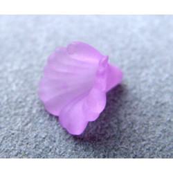 Fleur en Lucite 11mm Violet (X10)