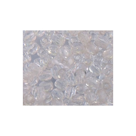 Facettes de Bohême 3mm Cristal (x100)