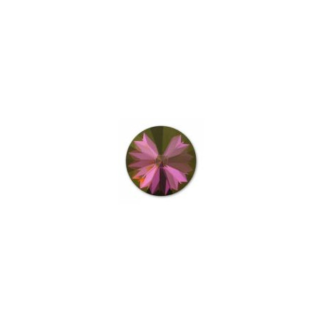 Rivoli rond 12mm Swarovski Crystal Lilac Shadow (x1)