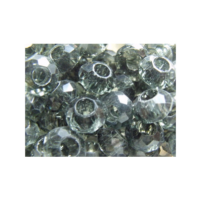 Perle Black Diamant pour Buna cord ou pvc 14X8X5mm(X1) Perle Black Diamant pour Buna cord ou pvc 14X8X5mm(X1)