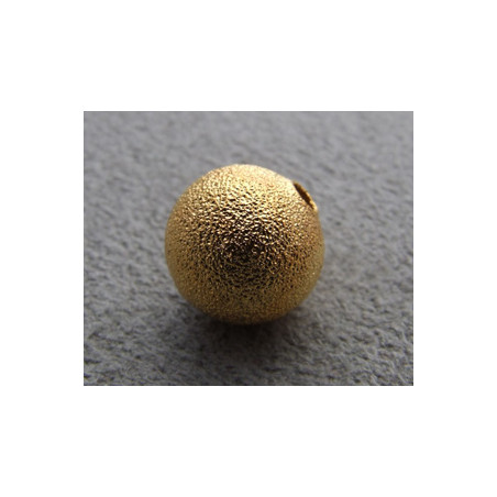 Boule Métal Doré Diamantée 10mm(X1)