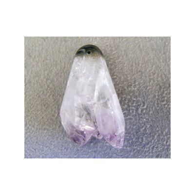 Pendentif en Amethyst Géode 18x32mm