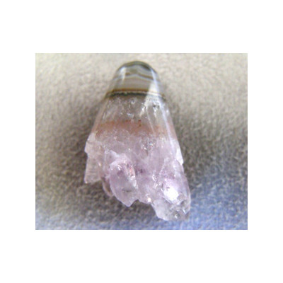 Pendentif en Amethyst Géode 20x32mm