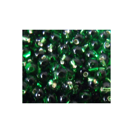 DP28-0016 Drops 2.8mm Miyuki Green silver lined (=DB0046) (x boite de 10gr)