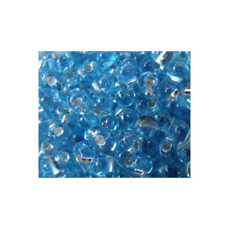 DP28-0018 Drops 2.8mm Miyuki Lt Blue silver lined (=DB044) (x boite de 10gr)
