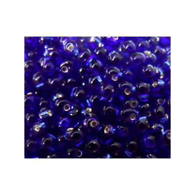 DP28-0020 Drops 2.8mm Miyuki Dk Sapphire silver lined (=DB047) (x boite de 10gr)