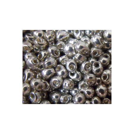 DP28-1051 Drops 2.8mm Miyuki Galva Silver (=DB035) (=R0181) (x 10gr)