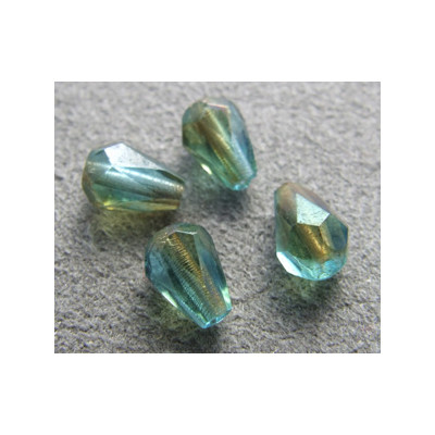 Poire 6x4mm Aquamarine Celsian (x10)