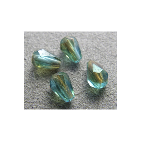 Poire 6x4mm Aquamarine Celsian (x10)