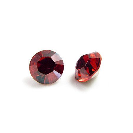 Cabochon rond ss39 8mm Red Magma(X1)