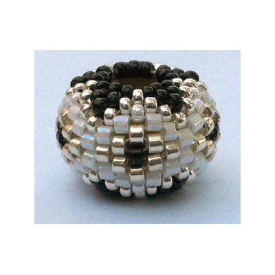 Schéma de la Beaded Bead "Mini Mané" de Flymouche