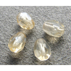 Poire 6x4mm Champagne (x10)