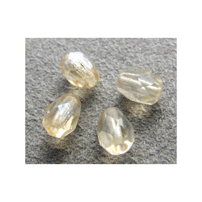 Poire 6x4mm Champagne (x10)