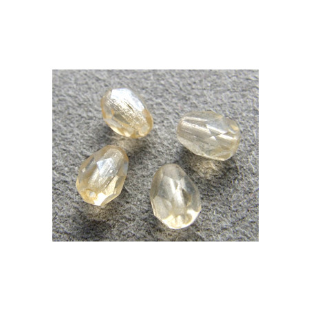 Poire 6x4mm Champagne (x10)