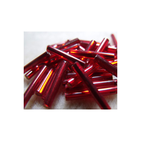 Longs bugles Tchèques 15mm - Ruby SL (x10gr)