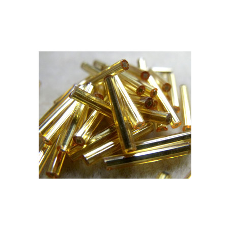 Longs bugles Tchèques 15mm - Topaz SL (x10gr)