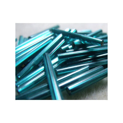 Longs bugles Tchèques 25mm - Teal SL (x10gr)