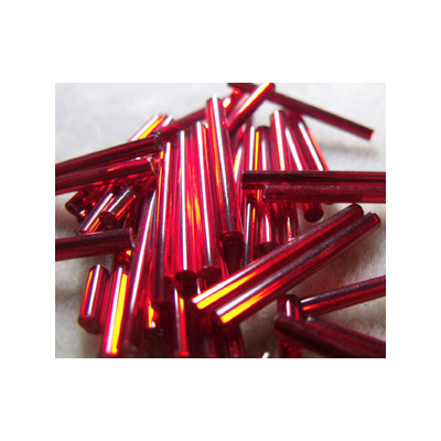 Longs bugles Tchèques 25mm - Ruby SL (x10gr)