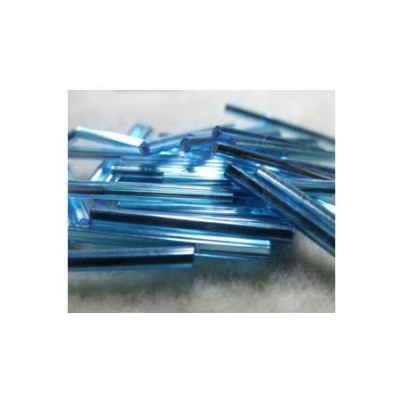 Longs bugles Tchèques 25mm - Aqua SL (x10gr)