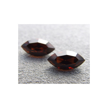 Navette Swarovski 4228 10X5mm Smoked Topaz (x1)