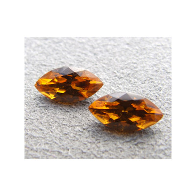 Navette Swarovski 4228 10X5mm Topaz (x1)