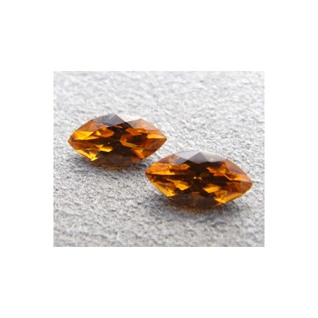 Navette Swarovski 4228 10X5mm Topaz (x1)